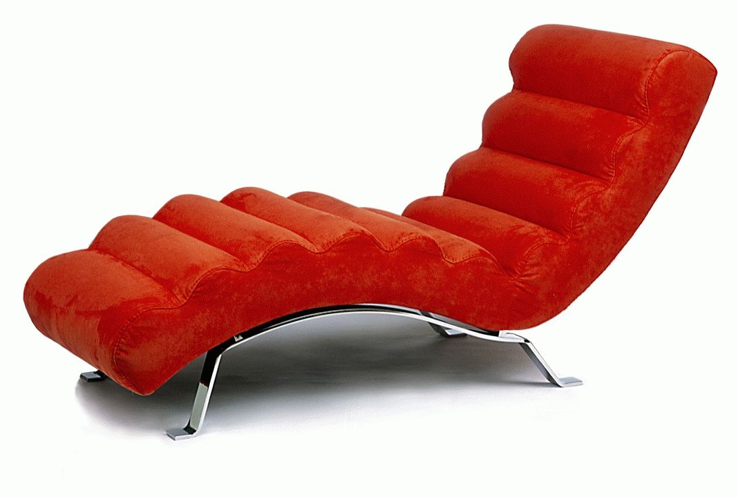 Latest Red Chaises Throughout Lind Chaises In Leather & Microfiber (View 8 of 15)