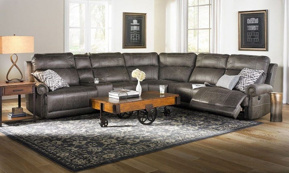Latest Sectional Sofas At The Dump For Uncategorized : Reclining Sectional Couches With Fantastic Pierson (View 3 of 10)