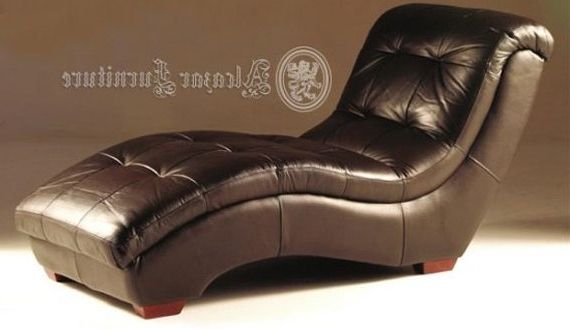 Leather Chaise Lounge Chairs With 2018 Leather Chaise Lounge Chair New James Finished In Antiqued (View 2 of 15)