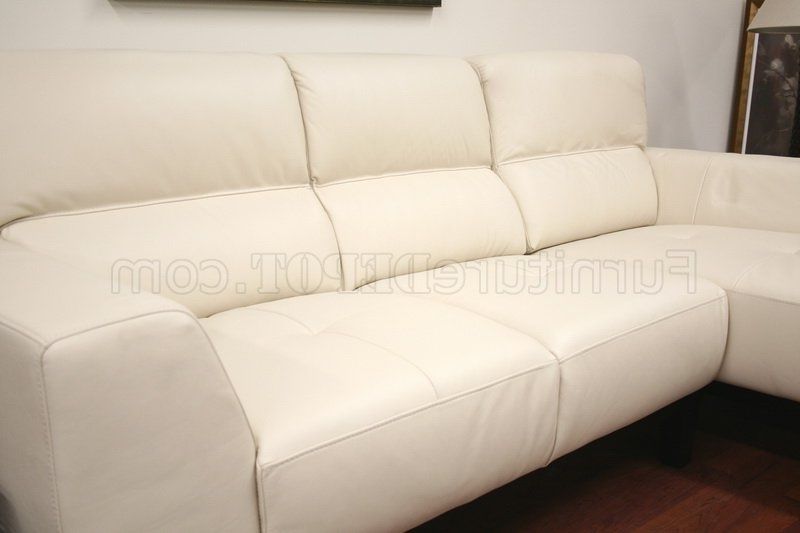 Leather Contemporary L Shaped Sectional Sofa W/high Back With Regard To Preferred Sectional Sofas With High Backs (Photo 2 of 10)