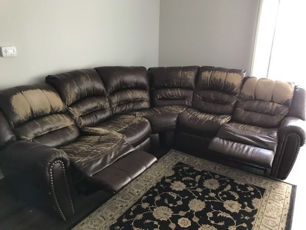 Leather Sectional Couch (furniture) In Des Moines, Ia – Offerup In Recent Des Moines Ia Sectional Sofas (View 6 of 10)