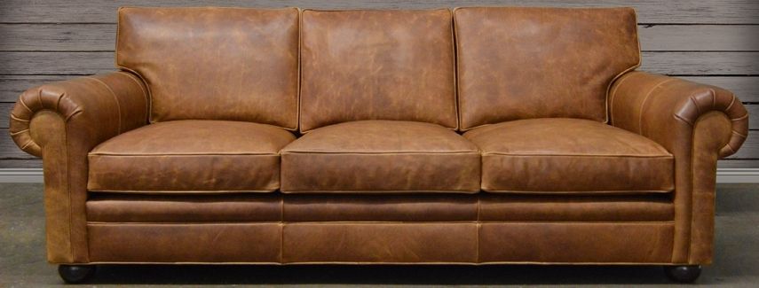 Featured Photo of Top 10 of Full Grain Leather Sofas