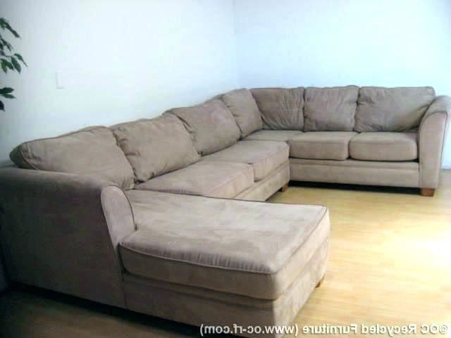 Microfiber Couch With Chaise 2 Piece Sofa Leather Sectional Couch Regarding Well Known Microfiber Chaises (View 15 of 15)