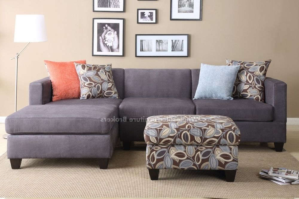 Microfiber Sectional Sofas With Chaise Intended For Most Up To Date Fascinating Chaise Lounge Couch Sectional Sofa With Chaise Lounge (Photo 8 of 15)