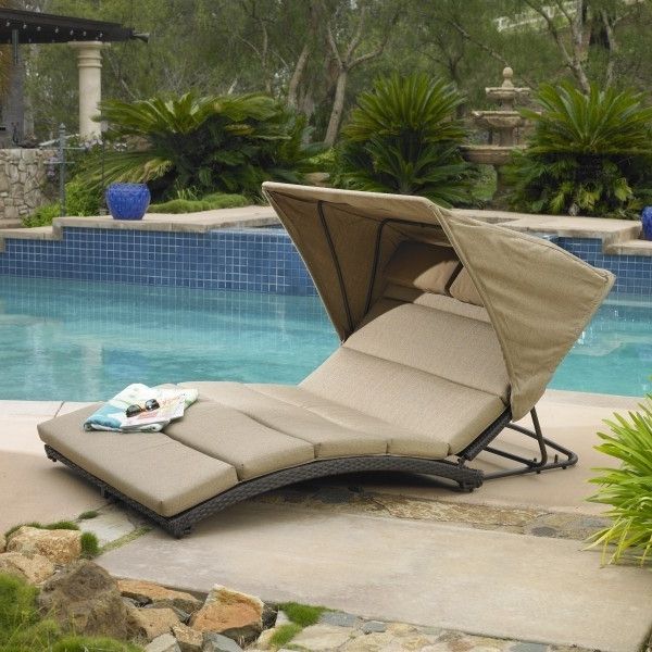 Featured Photo of Top 15 of Chaise Lounge Chair with Canopy