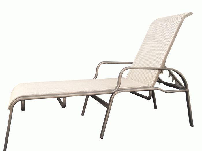 Most Current Chaise Lounge Sling Chairs Within Sling Chaise Lounge Chair Popular Lounges Intended For  (View 6 of 15)