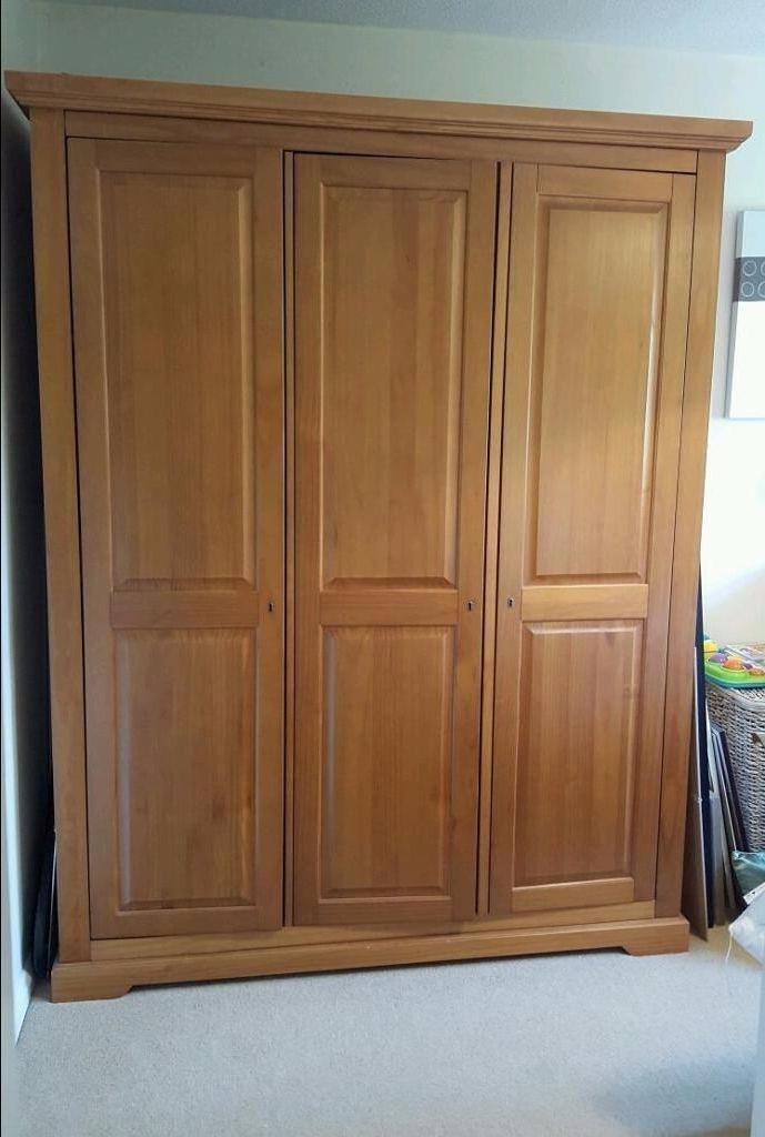 Most Popular Marks And Spencer Wardrobes Inside Marks & Spencer's Reece Triple Wardrobe Pine (View 11 of 15)