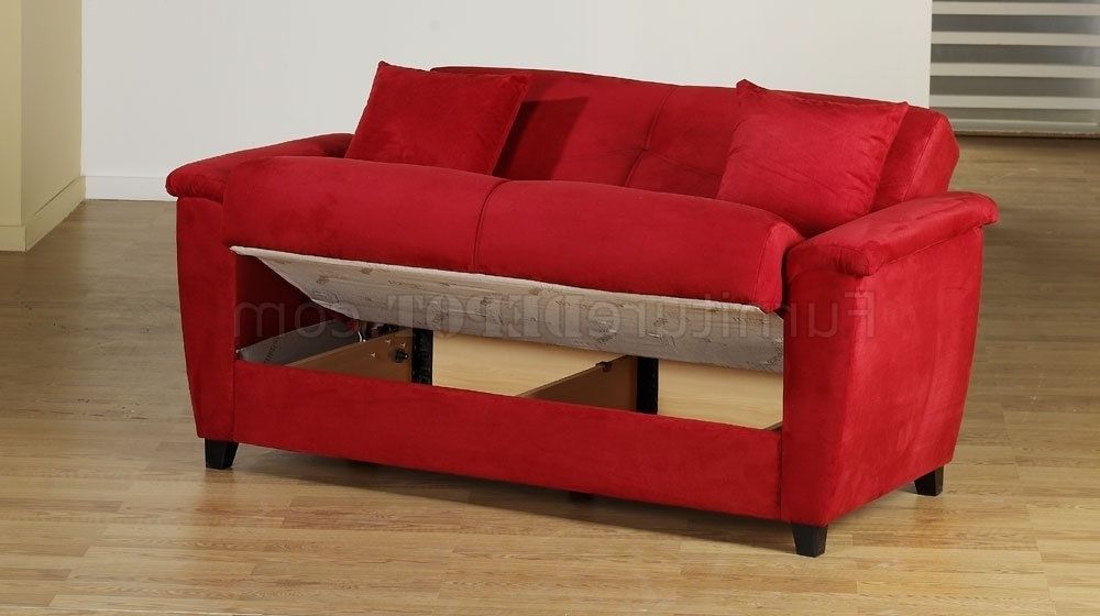 Featured Photo of 2024 Best of Red Sleeper Sofas