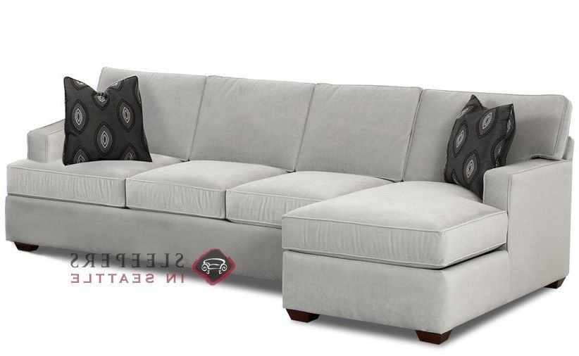Most Popular Sectional Sleeper Sofas With Chaise For Customize And Personalize Lincoln Chaise Sectional Fabric Sofa (View 1 of 15)