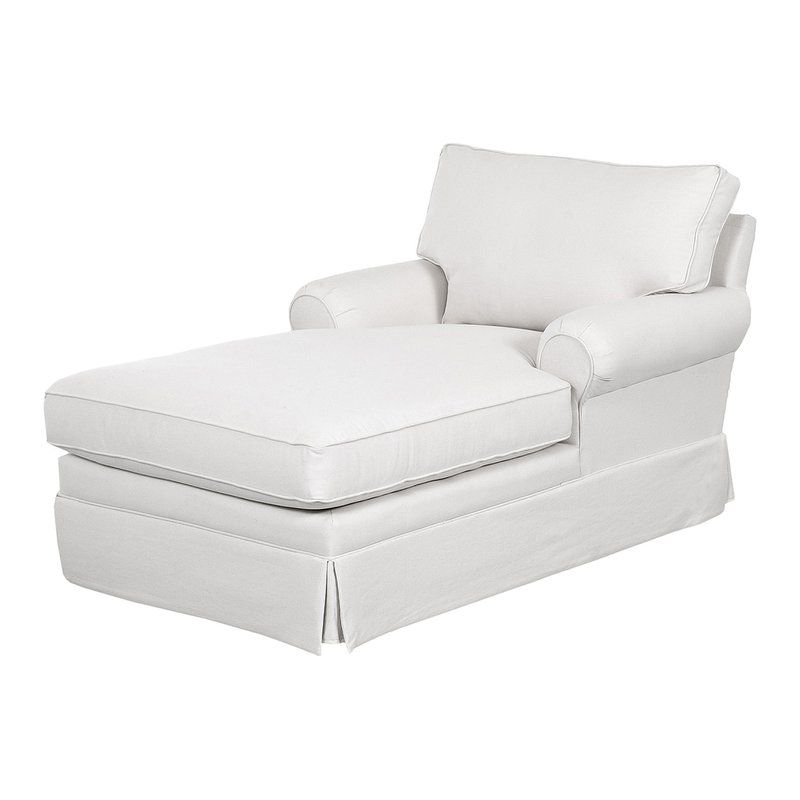 Most Popular Wayfair Custom Upholstery™ Lily Chaise Lounge & Reviews (Photo 7 of 15)