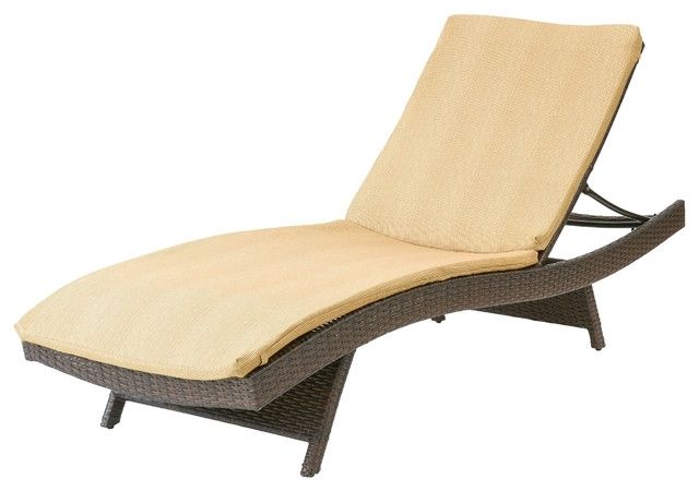 Most Popular Wonderful Outdoor Chaise Lounge Cushion Christopher Knight Home In Cushion Pads For Outdoor Chaise Lounge Chairs (View 3 of 15)