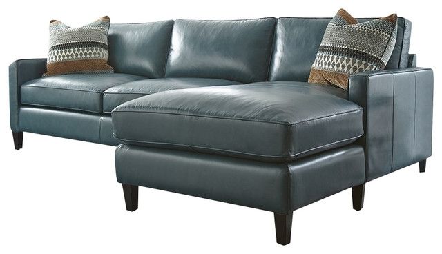 Most Recent Fancy Leather Chaise Sofa With Turquoise Leather Sectional With Pertaining To Sectional Chaise Sofas (View 15 of 15)