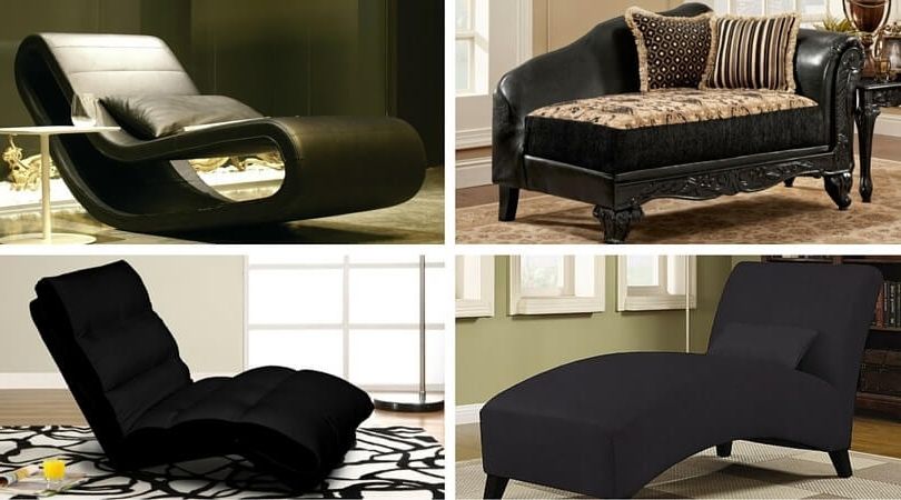 Most Recently Released Black Chaises Pertaining To Top 20 Types Of Black Chaise Lounges (buying Guide) – (View 4 of 15)