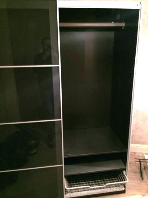 Most Recently Released Black Wardrobes With Drawers In Ikea Pax Wardrobe Black Brown Wardrobe Sliding Doors Manual (View 6 of 15)