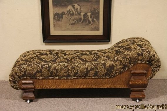 Most Recently Released Children's Chaise Lounges Intended For Victorian Child's Fainting Couch Or Chaise Lounge Made About  (View 12 of 15)