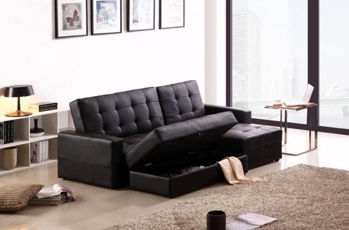 Most Recently Released Classic Leather Sofa Bed Design Ideas For Living Room – Home Throughout Leather Sofas With Storage (View 9 of 10)