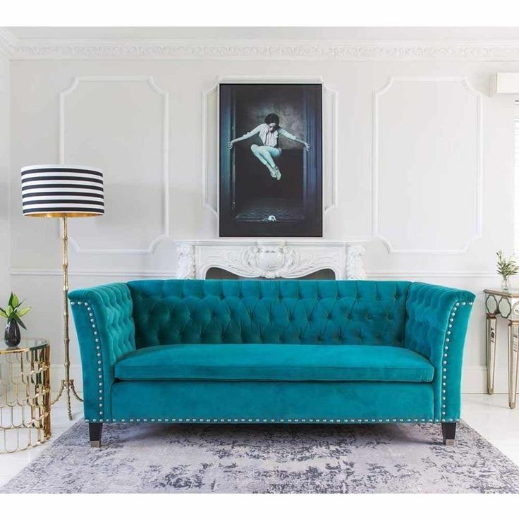 Featured Photo of  Best 10+ of Turquoise Sofas