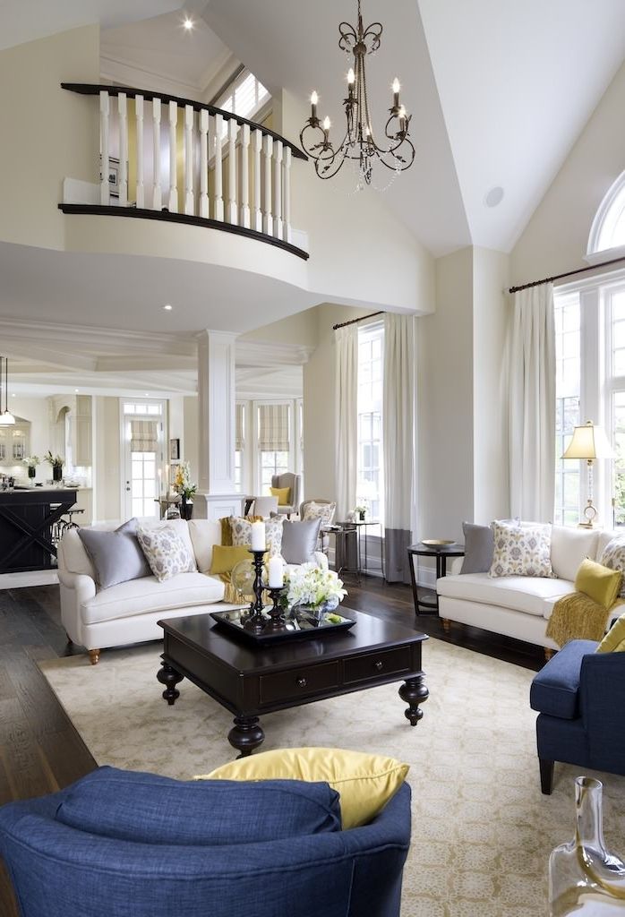 Most Up To Date 72 Living Rooms With White Furniture (sofas And Chairs) Pertaining To White Sofa Chairs (Photo 8 of 10)