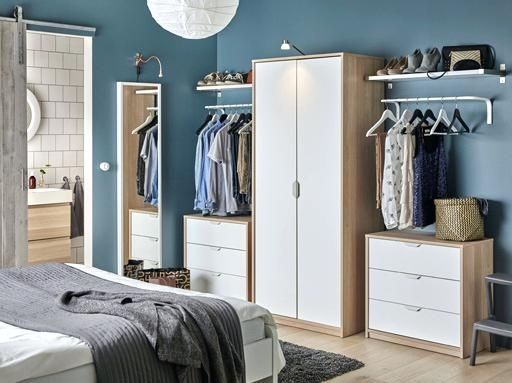 Most Up To Date Chest Of Drawers Wardrobes Combination With Regard To Ikea Bedroom Chest Of Drawers A Bedroom With A Wardrobe In Oak (View 12 of 15)