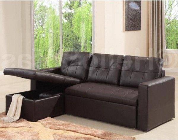 Most Up To Date Leather Sofas With Storage In Corner Leather Sofa Bed With Storage (Photo 3 of 10)