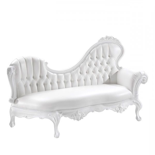 Napoleon Chaise Lounge With Regard To Preferred White Chaise Lounges (View 11 of 15)