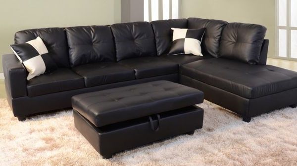 Newest 3pc Sectional With Storage Ottoman (furniture) In Elk Grove, Ca Pertaining To Elk Grove Ca Sectional Sofas (View 5 of 10)