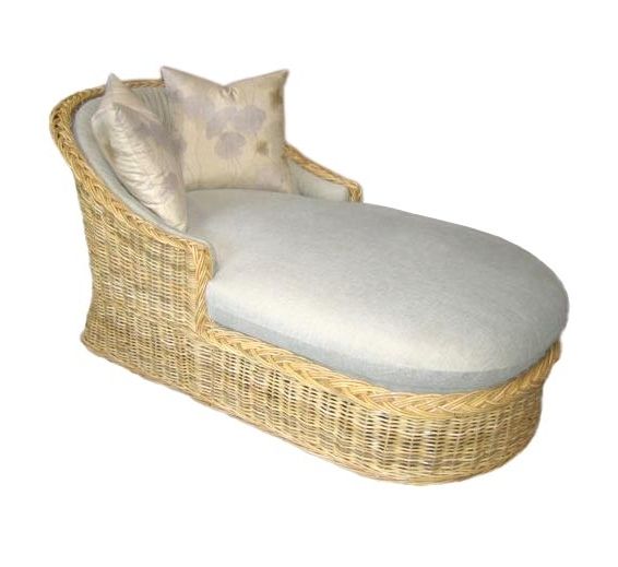 Newest Classic Chaise Lounge : Lounge Chairs : Style : Indoor Furniture Within Wicker Chaise Lounge Chairs (View 12 of 15)