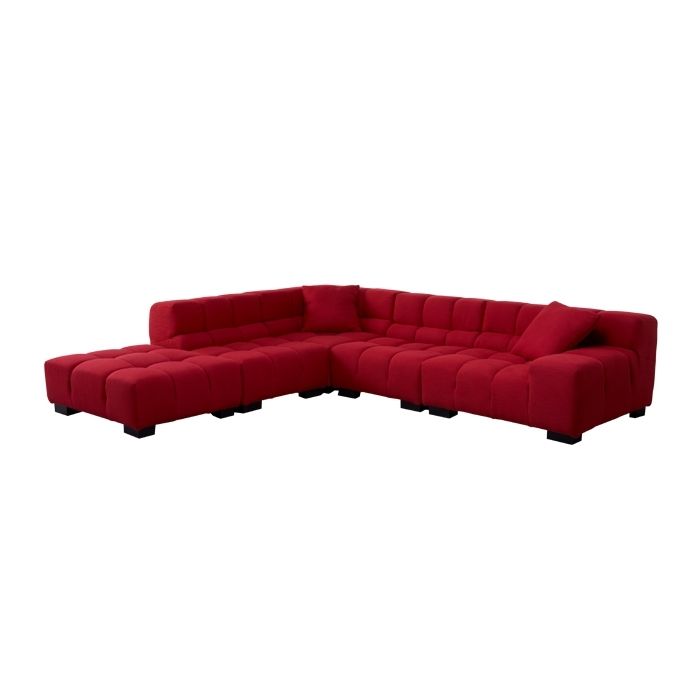 Newest Mobilia Sectional Sofas Inside Marshmallow Fabric Sectional – Sectionals – Living Room – Gen Y (Photo 2 of 10)