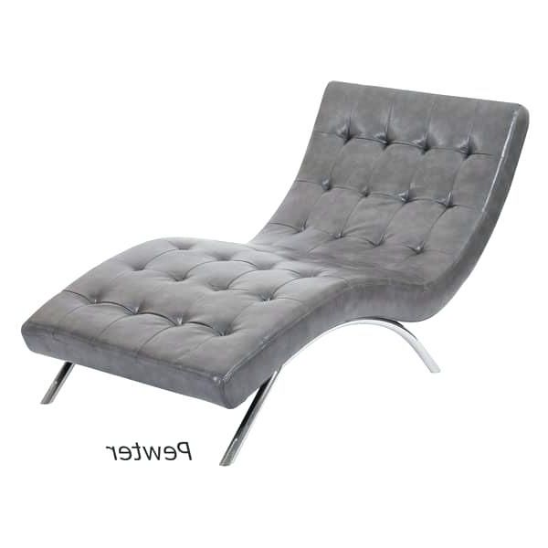 Overstock Outdoor Chaise Lounge Chairs In Most Recent Overstock Chaise Lounge Ave Six Tufted Chaise Lounge Chair In Faux (View 15 of 15)