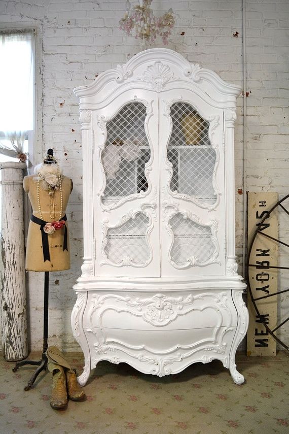 [%painted Cottage Chic Shabby White Vintage French Armoire [am45 In Latest White Vintage Wardrobes|white Vintage Wardrobes Regarding Best And Newest Painted Cottage Chic Shabby White Vintage French Armoire [am45|favorite White Vintage Wardrobes Throughout Painted Cottage Chic Shabby White Vintage French Armoire [am45|most Current Painted Cottage Chic Shabby White Vintage French Armoire [am45 For White Vintage Wardrobes%] (View 12 of 15)