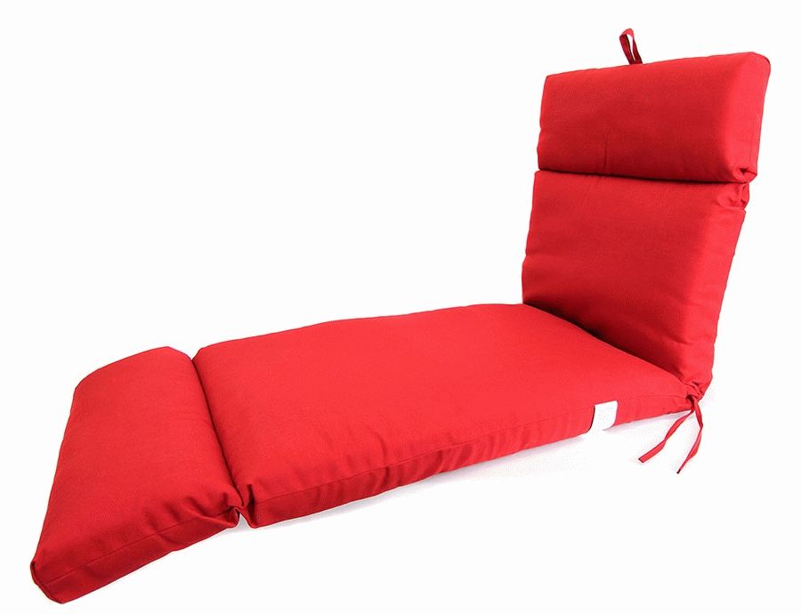 Patio Chaise Lounge Cushion Intended For Fashionable Chaise Lounge Cushions (View 9 of 15)