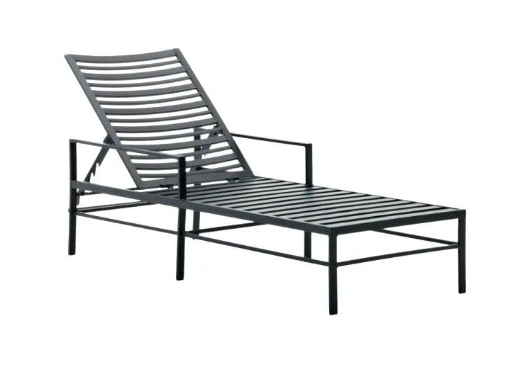 Featured Photo of 2024 Popular Black Outdoor Chaise Lounge Chairs