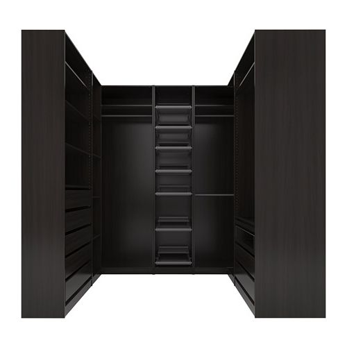 Pax Corner Wardrobe – 82 3/4/107 1/2/82 3/4x79 1/4 " – Ikea Within Favorite Black Corner Wardrobes (View 7 of 15)