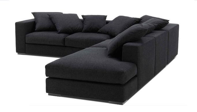 Philippines Sectional Sofas For Famous Contemporary Oversized Sectional Sofa Featuring 4 Seater (Photo 1 of 10)