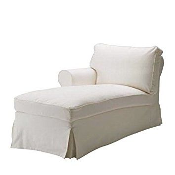 Popular Amazon: Replace Cover For Ikea Ektorp Chaise Lounge Right Throughout Ikea Chaise Longues (View 14 of 15)