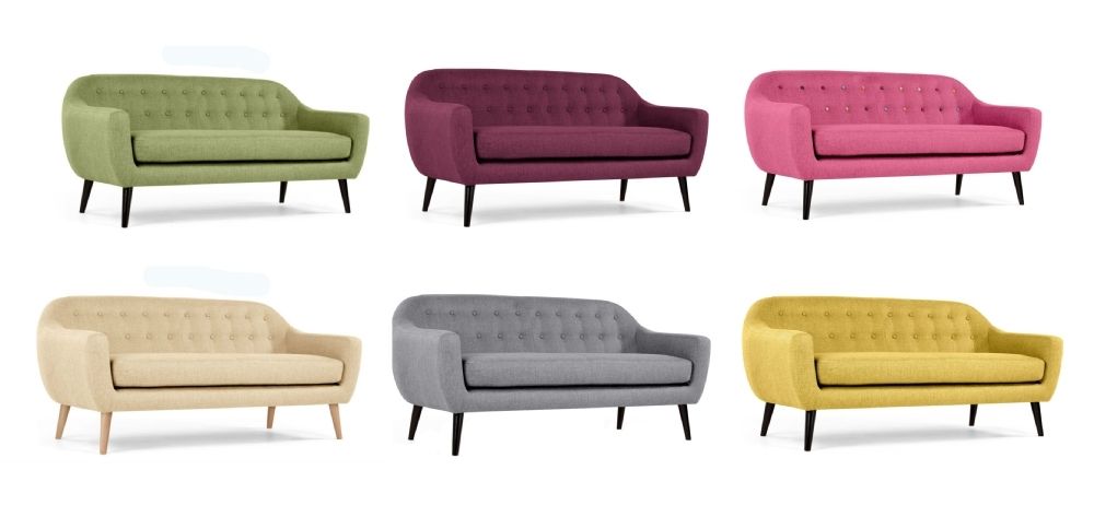 Popular Cheap Retro Sofas Within Modern Design Fabric Sofa / Living Room Furniture My154 Hannah (Photo 8 of 10)
