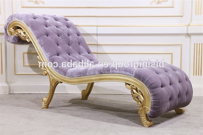 Popular Classical Art Design Baroque Chaise Lounge, High End Luxury Indoor With Luxury Chaise Lounge Chairs (Photo 1 of 15)