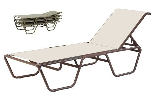 Popular Sling Chaise Lounges With Admiral Pool Furniture Model 11203sl Sling Chaise Lounge Page (View 7 of 15)