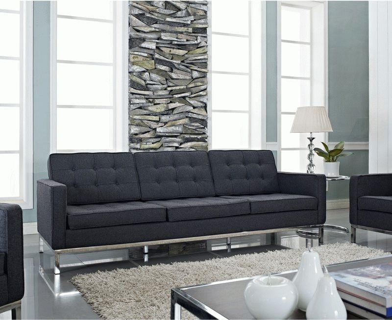 Preferred Florence Sofas Throughout Florence Knoll Sofa Reproduction – Bauhaus Sofa (View 8 of 10)