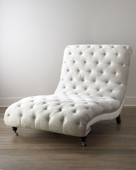 Preferred Haute House Tufted Silver Chaise Regarding Tufted Chaises (Photo 1 of 15)
