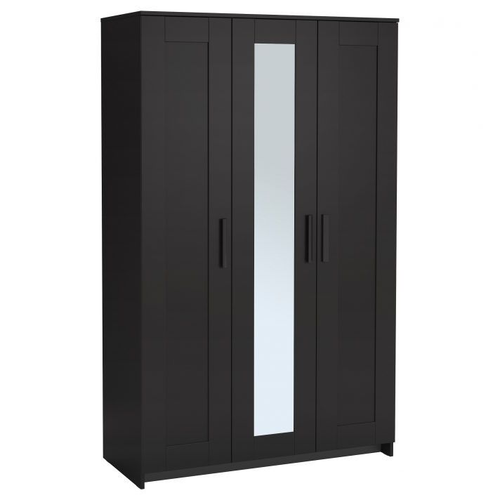 Preferred One Door Wardrobes With Mirror With Triple Wardrobe With Mirror White Drawers And Wardrobes Mirrors (View 8 of 15)