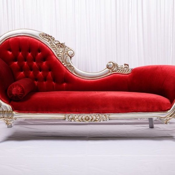 Preferred Red Chaise Lounges Inside Amazing Red Velvet French Chaise Lounge Wedstyle Weddings Events (View 3 of 15)