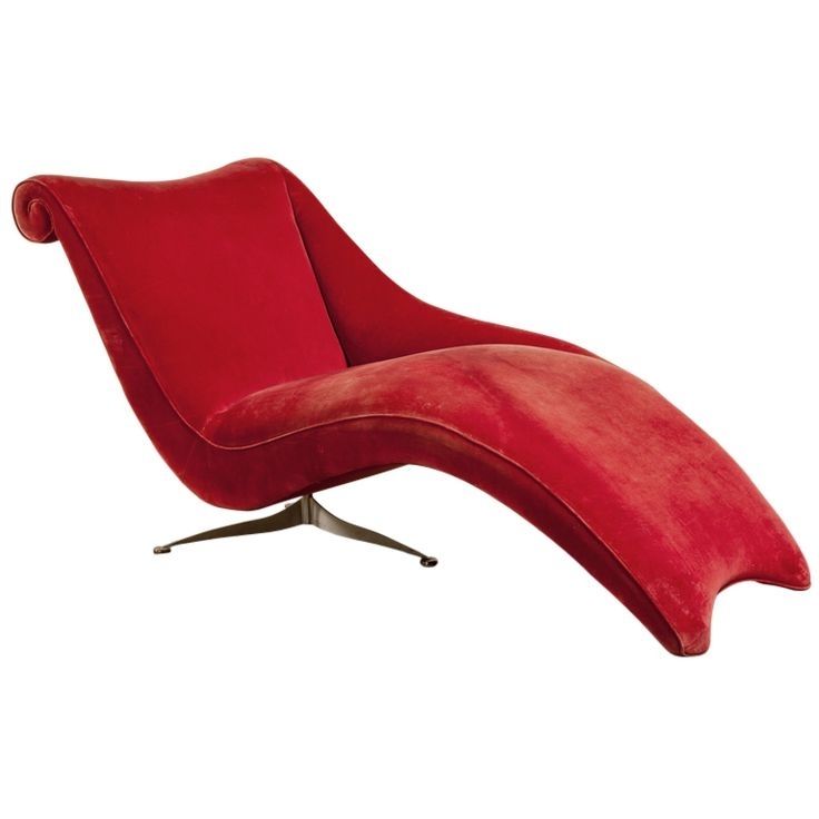 Preferred Red Chaises Regarding 31 Best Chaise Longue Images On Pinterest (View 7 of 15)