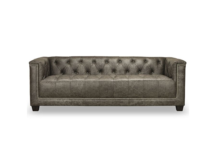 Preston Tufted Sofa – Saloon Gray – Shop For Affordable Home Regarding Current Affordable Tufted Sofas (View 7 of 10)