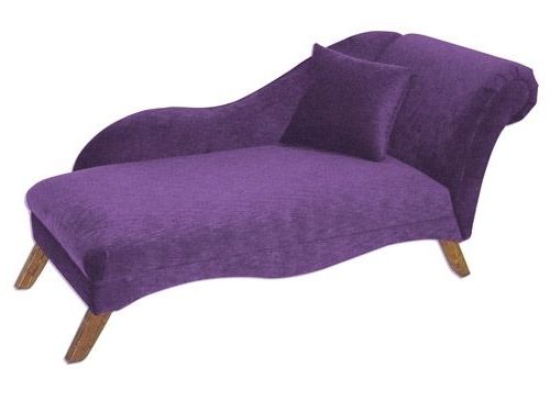 Purple Chaises For Fashionable Backless Purple Chaise Lounge / Purple Divan (View 1 of 15)