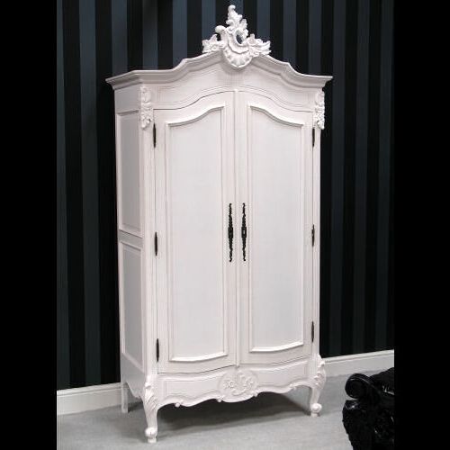 Recent French Rococo Wardrobes : Classics Direct Throughout French White Wardrobes (Photo 15 of 15)