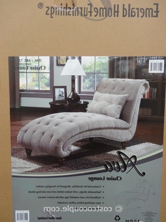 Recent Impressive Costco Chaise Lounge Costco Chaise Lounge Chairs Pdf Intended For Fabric Chaise Lounge Chairs (Photo 7 of 15)