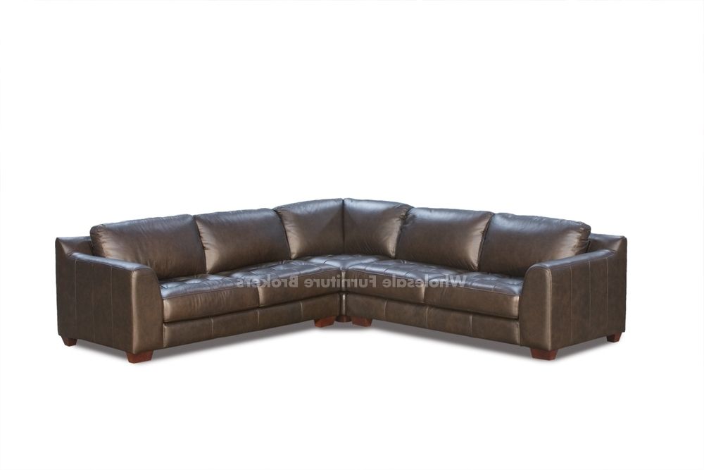 Recent Leather L Shaped Sectional Sofas Regarding Leather L Shaped Sectional Sofa – Home Design (View 6 of 10)