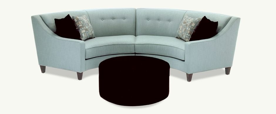 Recent Semicircular Sofas Within Semi Circular Sofa Centerfieldbar Semi Circle Loveseat Designs (View 1 of 10)