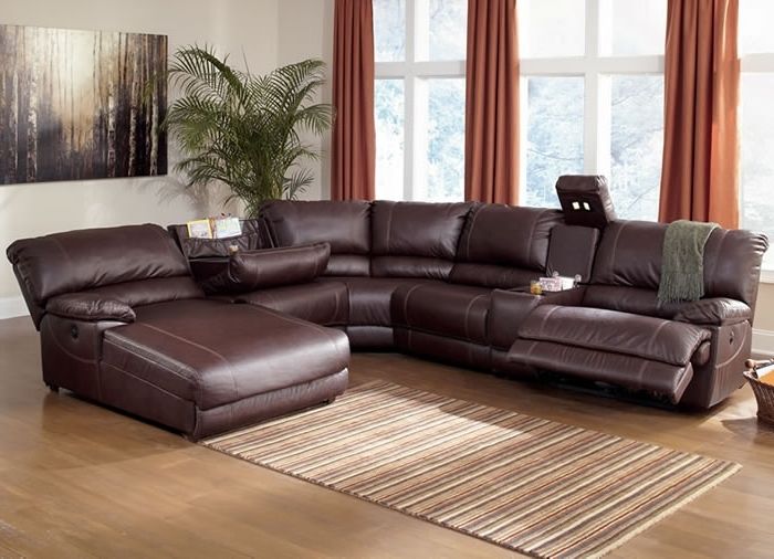 Reclining Sofas With Chaise Throughout Well Liked Sectional Sofa Design: Simple Recliner Sectional Sofas Modern (Photo 5 of 15)